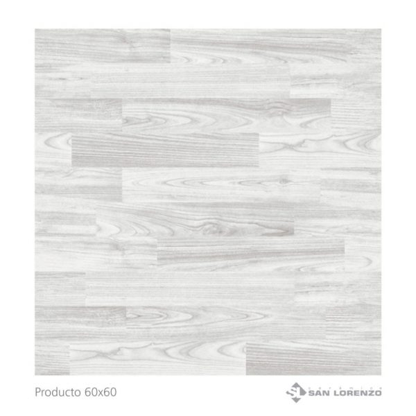 Piso Madera tolua Blanca 60x60