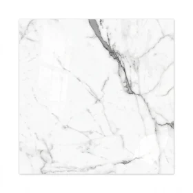Porcelanato marmolizado classic statuario de alto brillo
