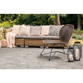 Ambiente Exterior Hacienda gris 60x60 marca corona