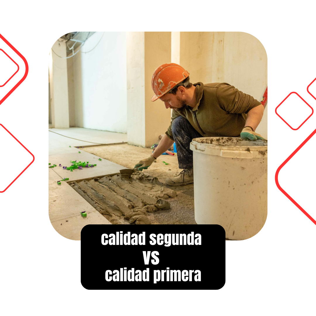 calidad segunda en la cerámica