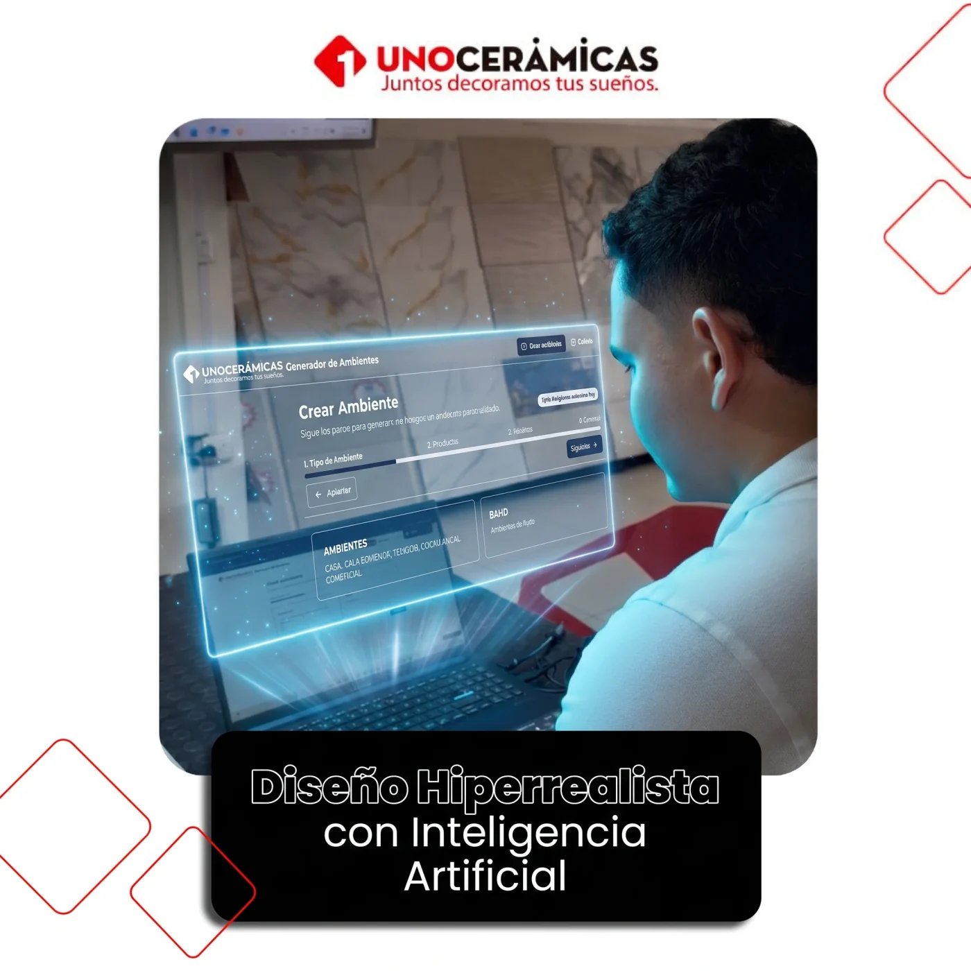visualizar espacios con inteligencia artificial
