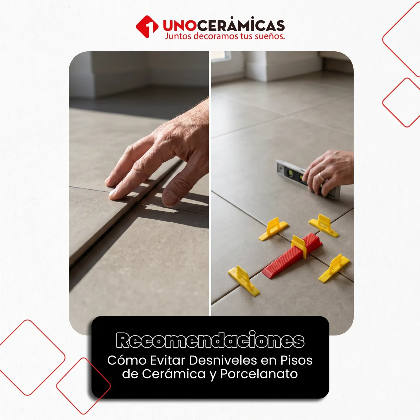 Cómo Evitar Desniveles en Pisos de Cerámica y Porcelanato