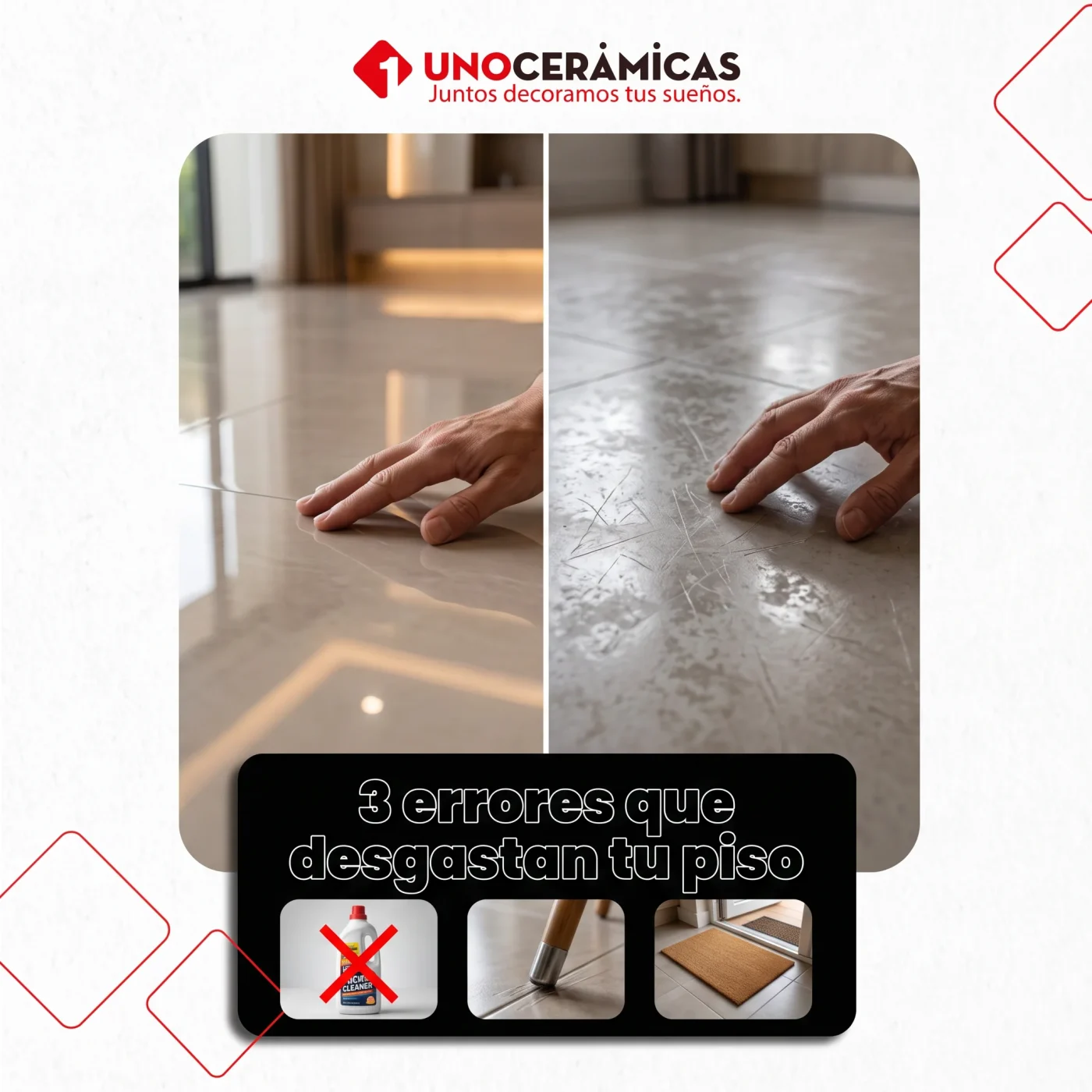 3 Errores que Desgastan tu Piso Brillante | Cómo Evitarlos